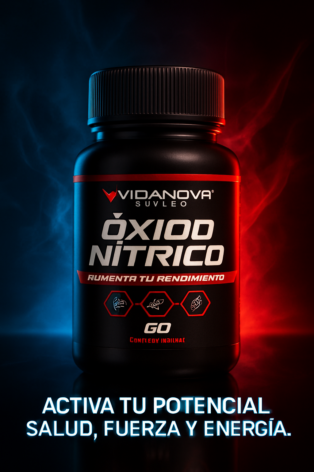 OXIDO NITRICO 1000MG 60 CAPS