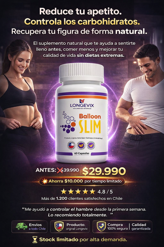 Balloon slim Longevix 60 capsulas