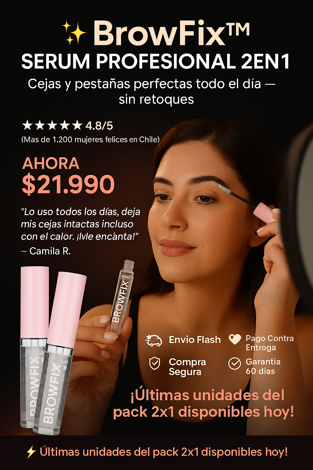 Serum de Pestañas y Cejas 2×1