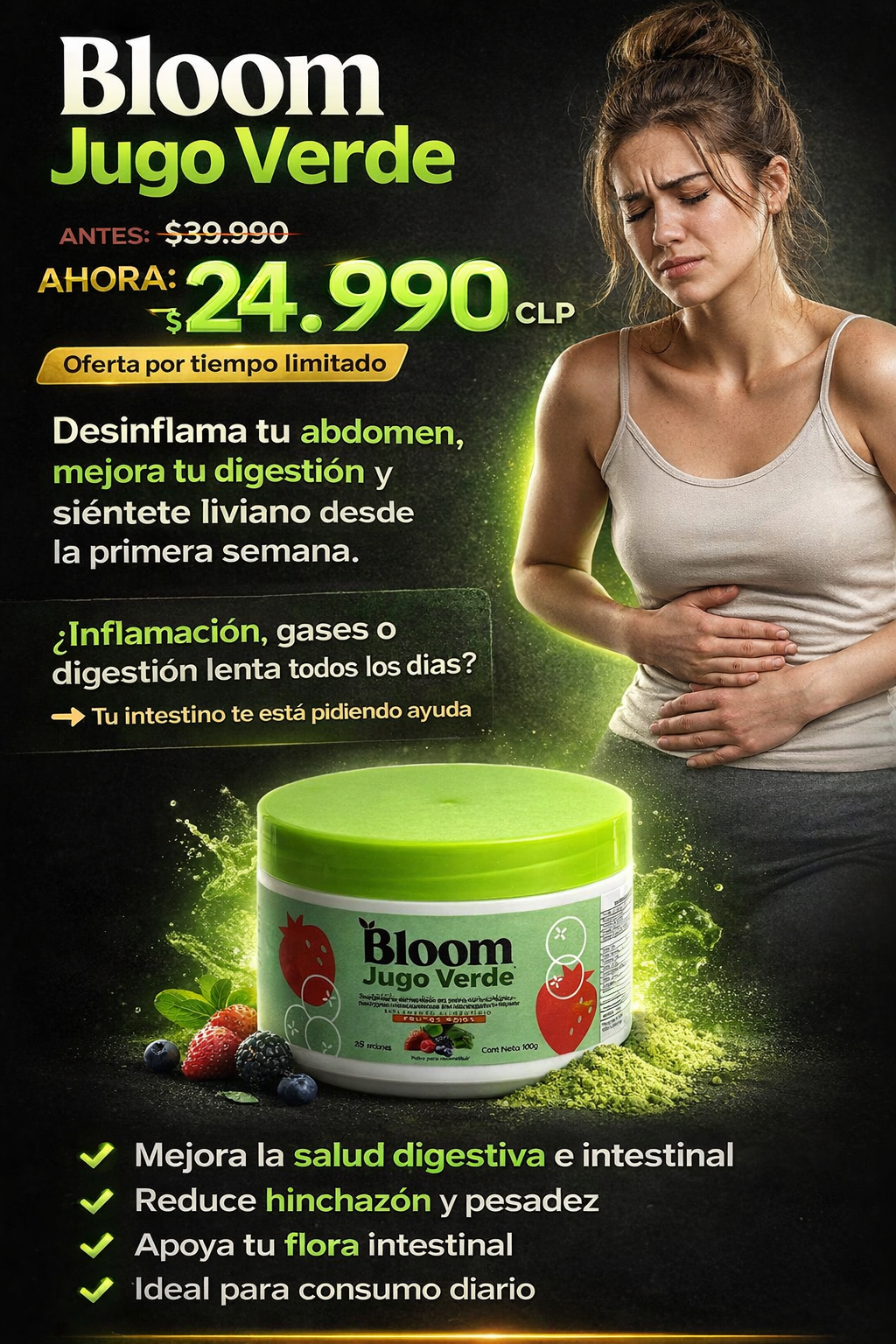 BLOOM JUGO VERDE